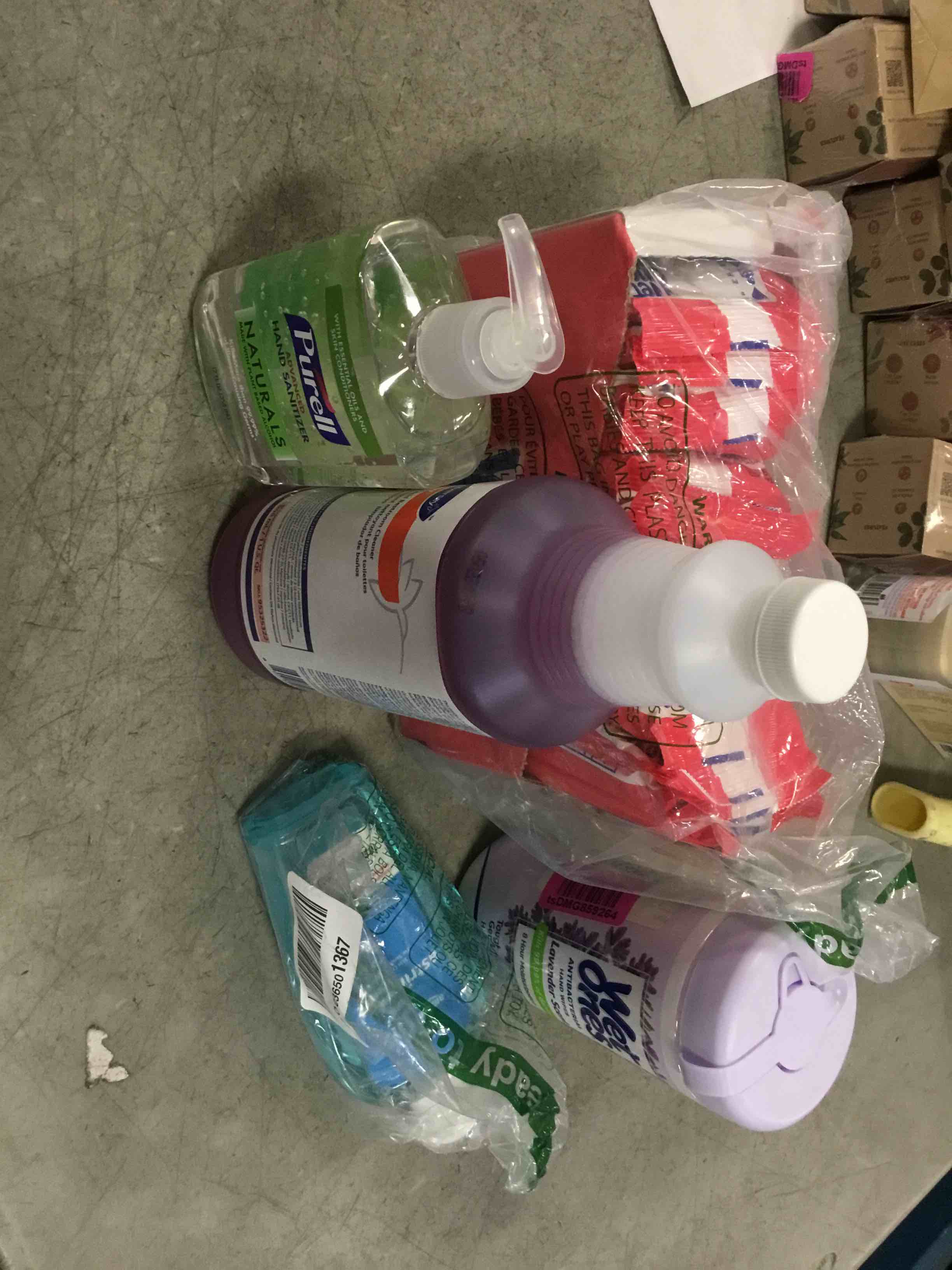 Assorted Lot of Cleaning Supplies 