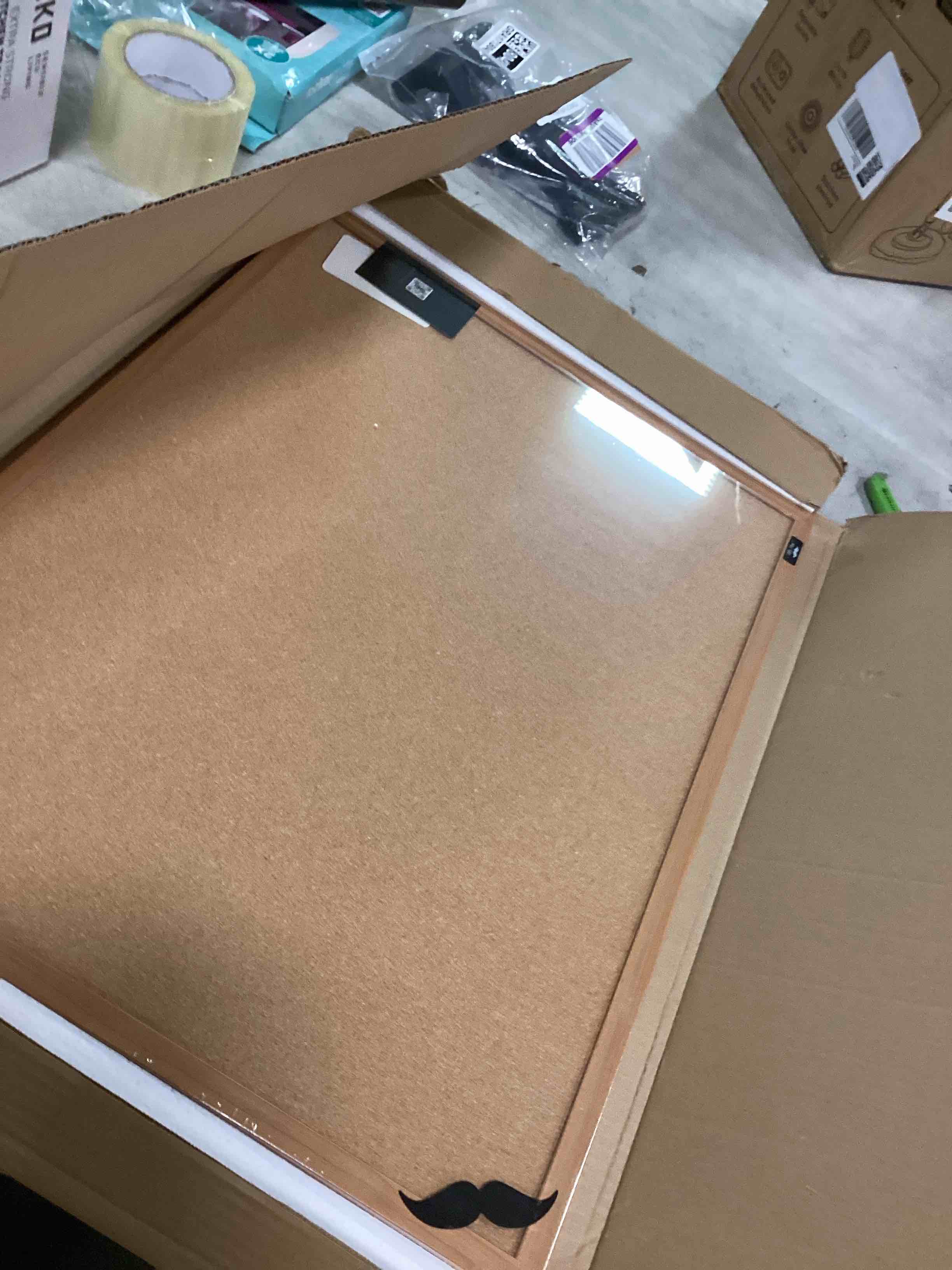 Mr. Pen- Cork Board, 24x36, Bulletin Board, Board, Pinboard, Cork Bulletin Board, Cork Board for Wall, Notice Board, Bulletin Boards