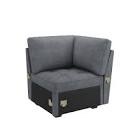 Carton C: Corner Seat Module & Parts Gray