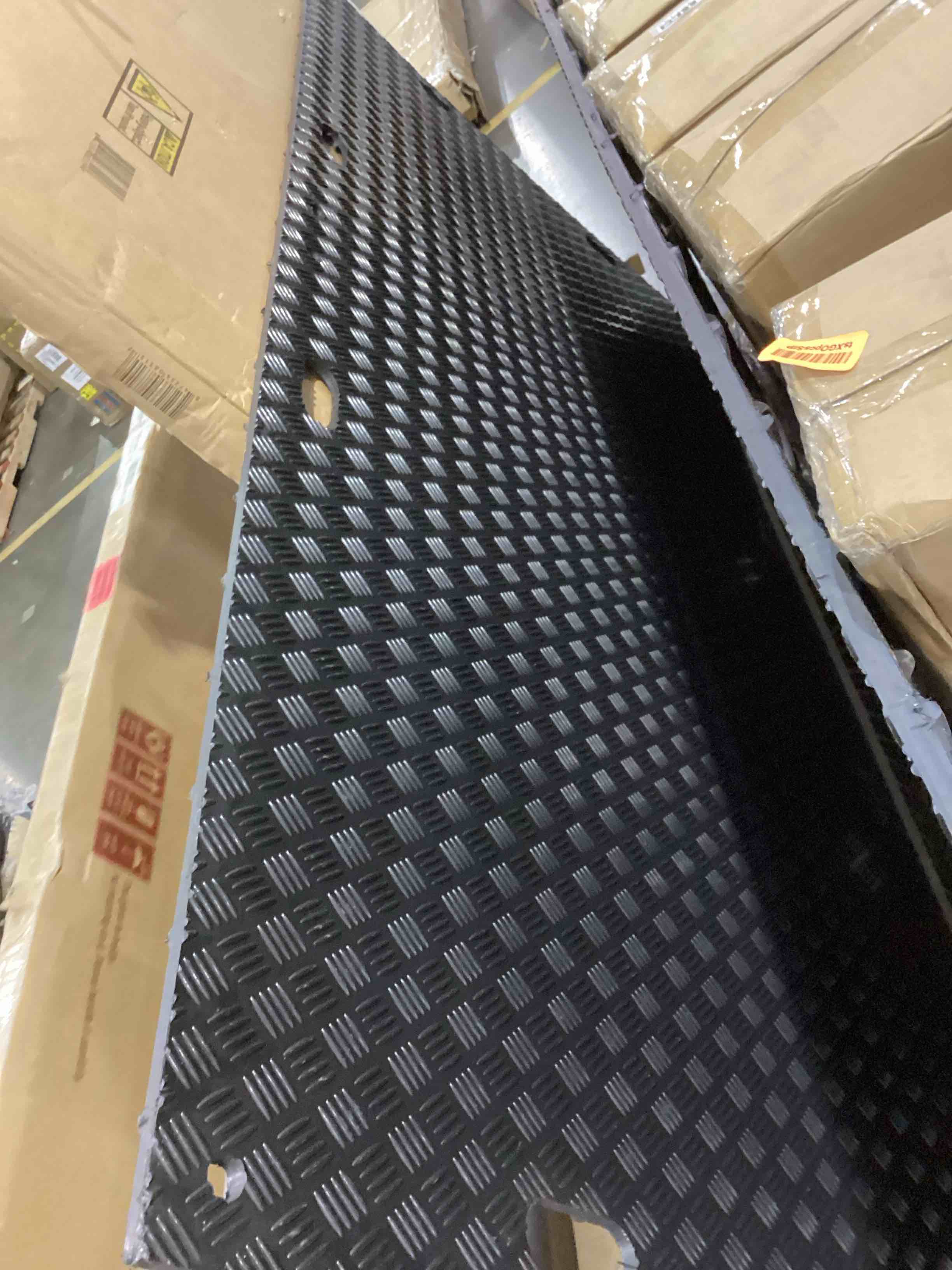 heavy-duty plastic ground protection mats