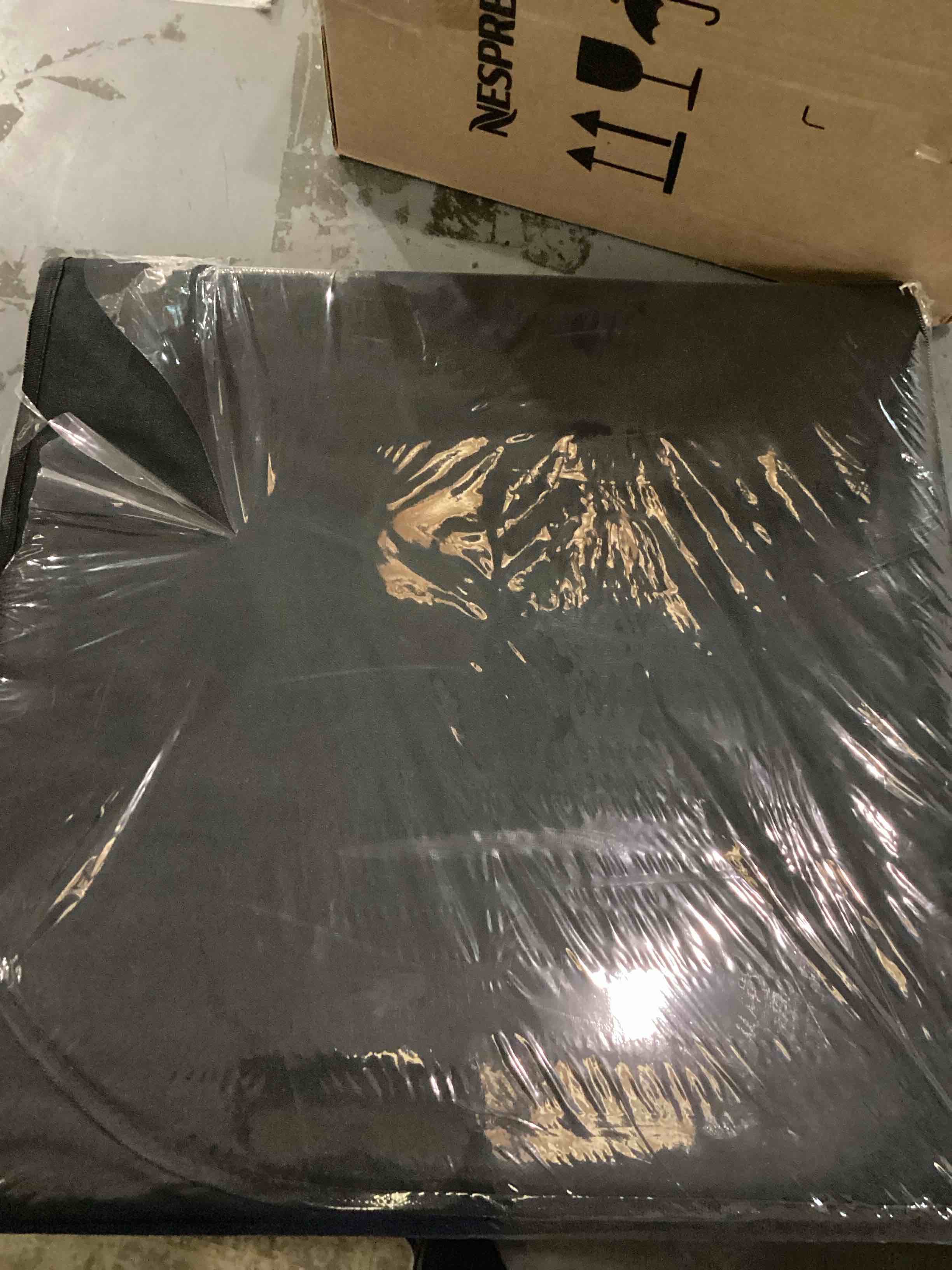 YOHOOLYO 2 In 1 Toy Storage Play Mat, Storage Box for Kids Children Space Adventures Design,Nursery,