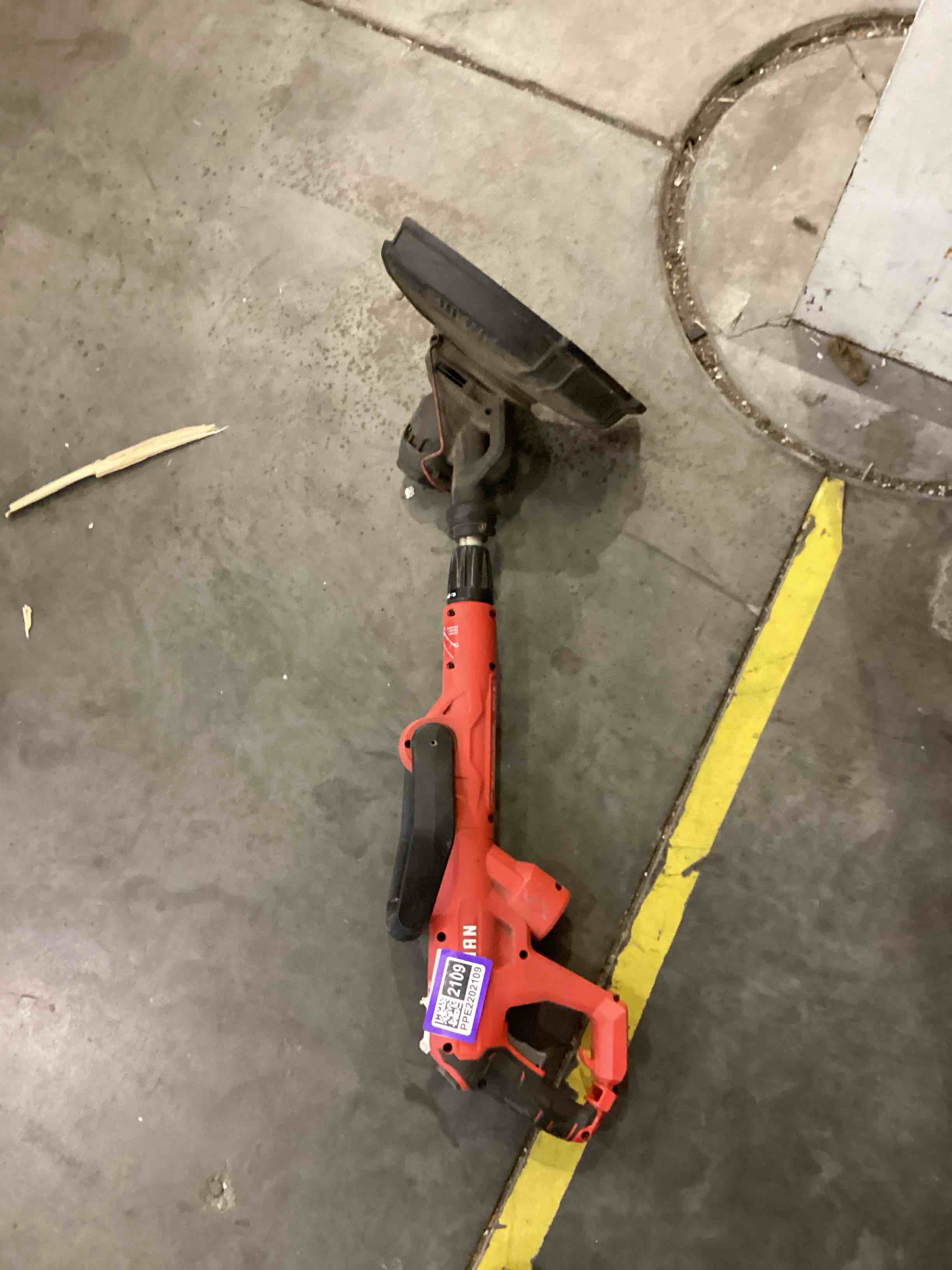 MZK String Trimmer, 20V Cordless Electric 12'' Grass Trimmer with Replacement Spools , Battery Powered Lightweight Weed Grass Trimmer/Edger, 8000 RPM 12-in 5.1lb 