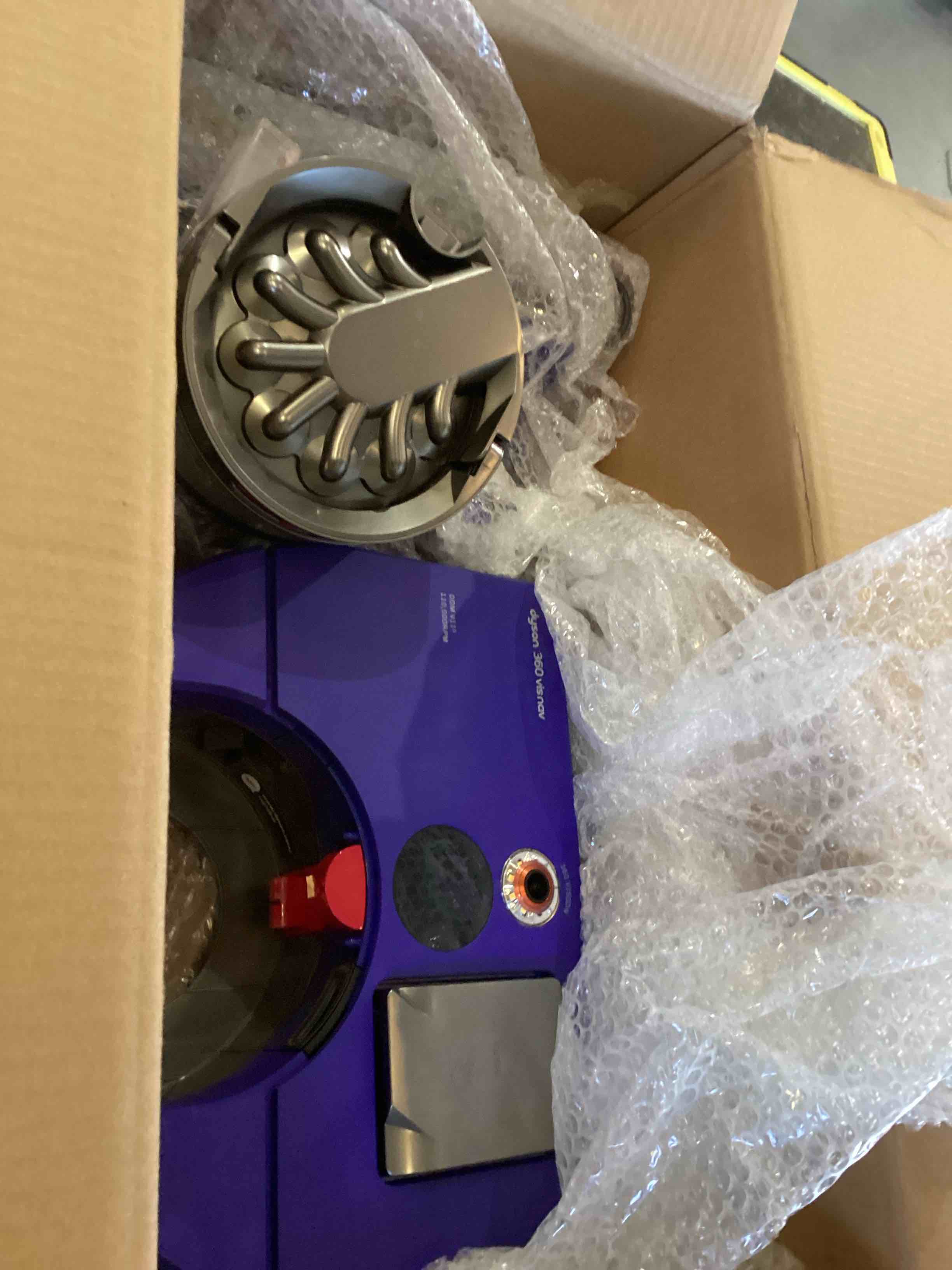 Condition photo showing As Is for Dyson 360 Vis Nav Robot Vacuum