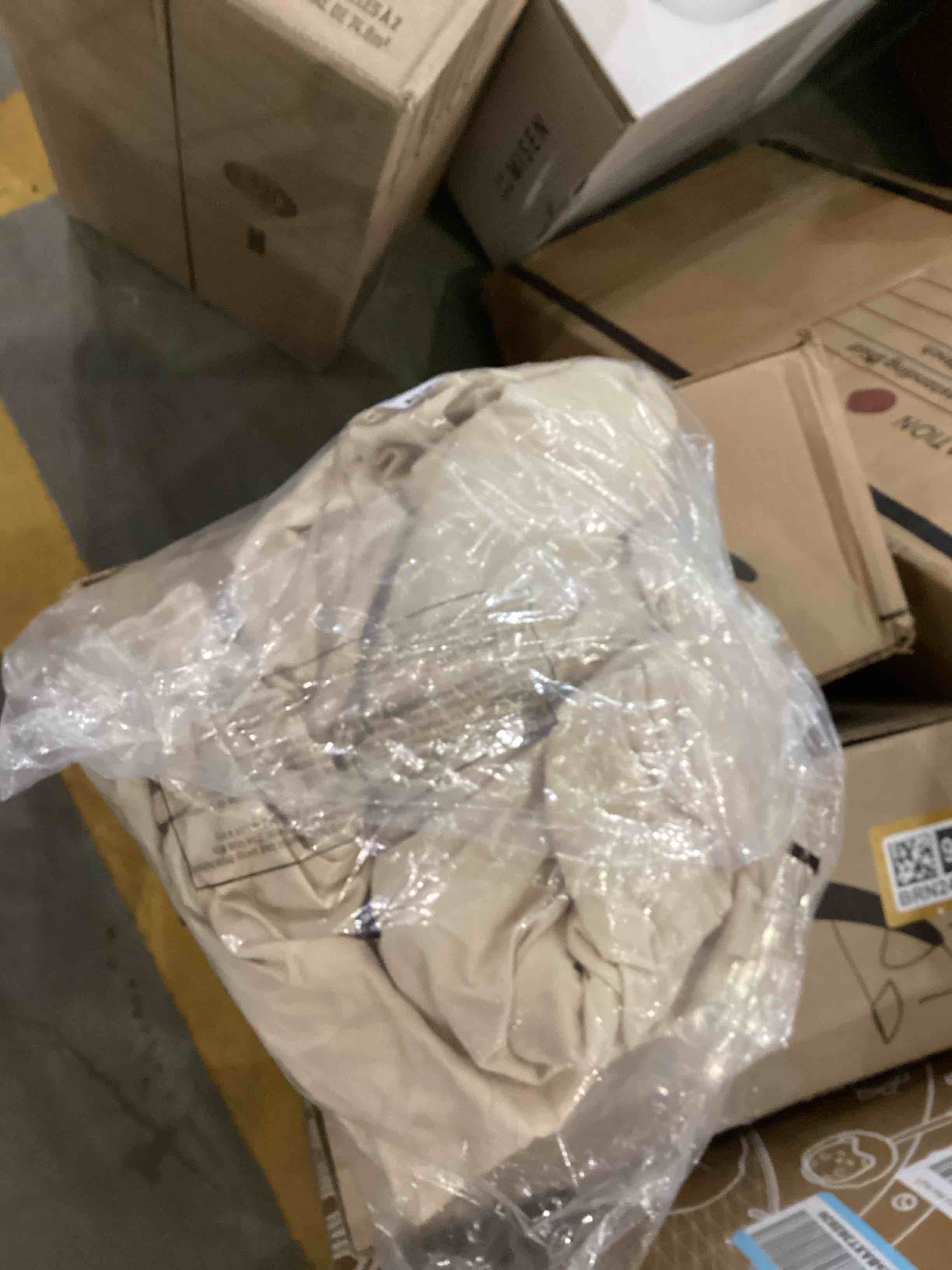 Fitted sheet brown size unknown