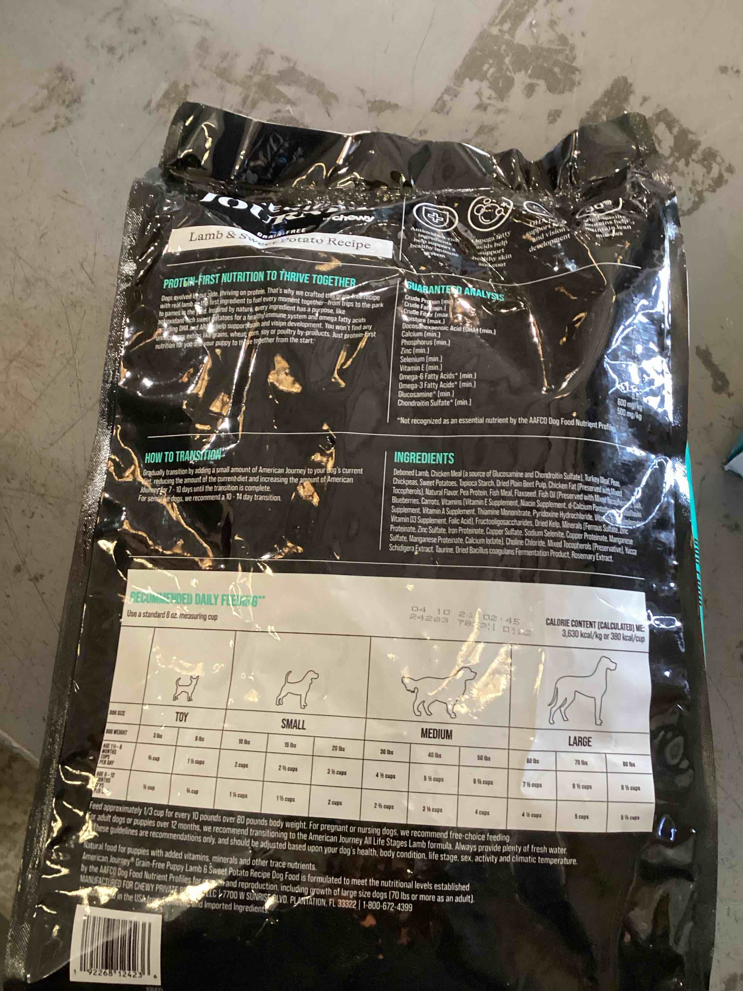 American journey dog food for puppies 