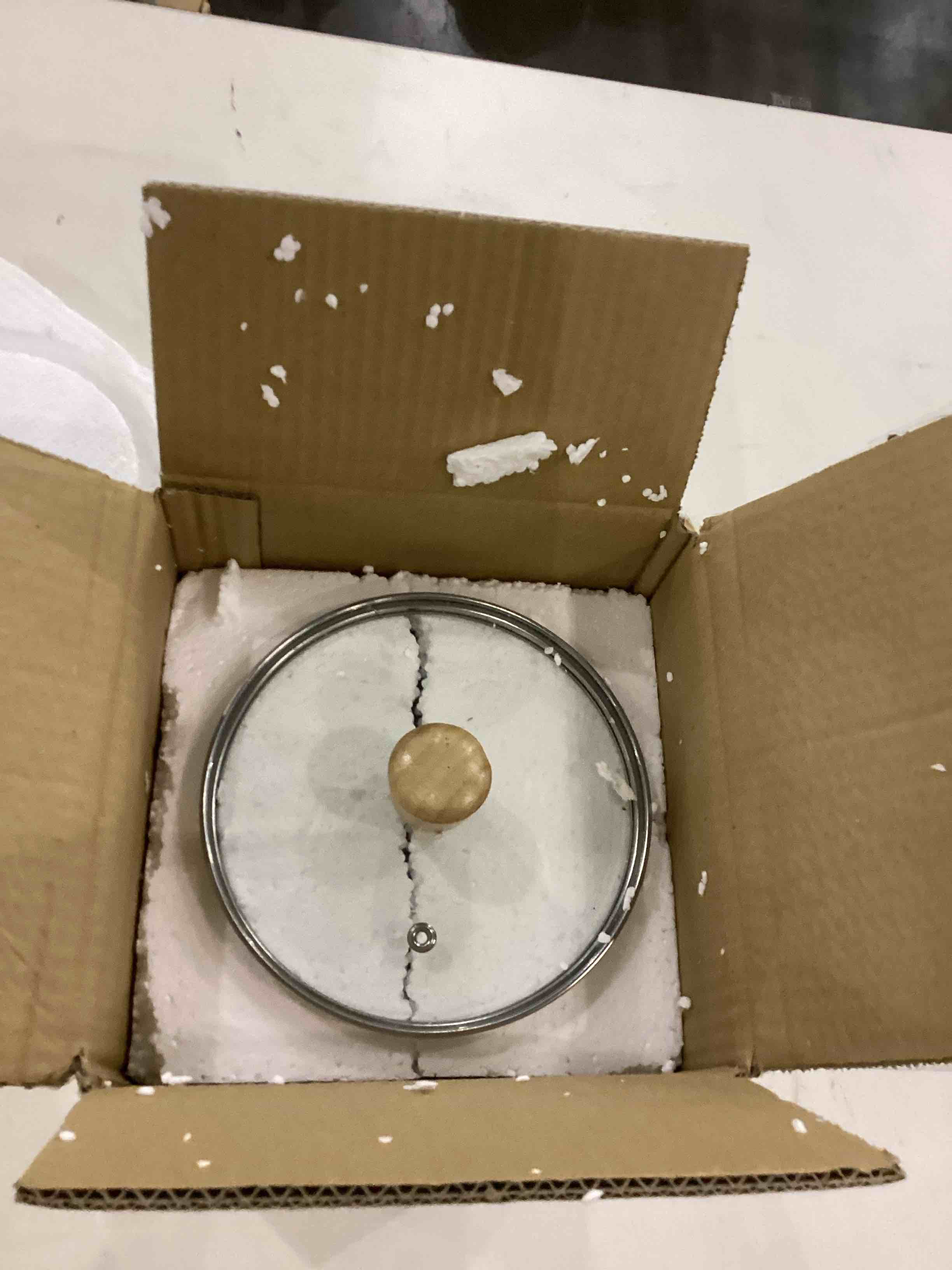 Glass Cooking Pot with Lid - 2L(68oz) Heat Resistant Tempered Borosilicate Glass Cookware Stovetop P