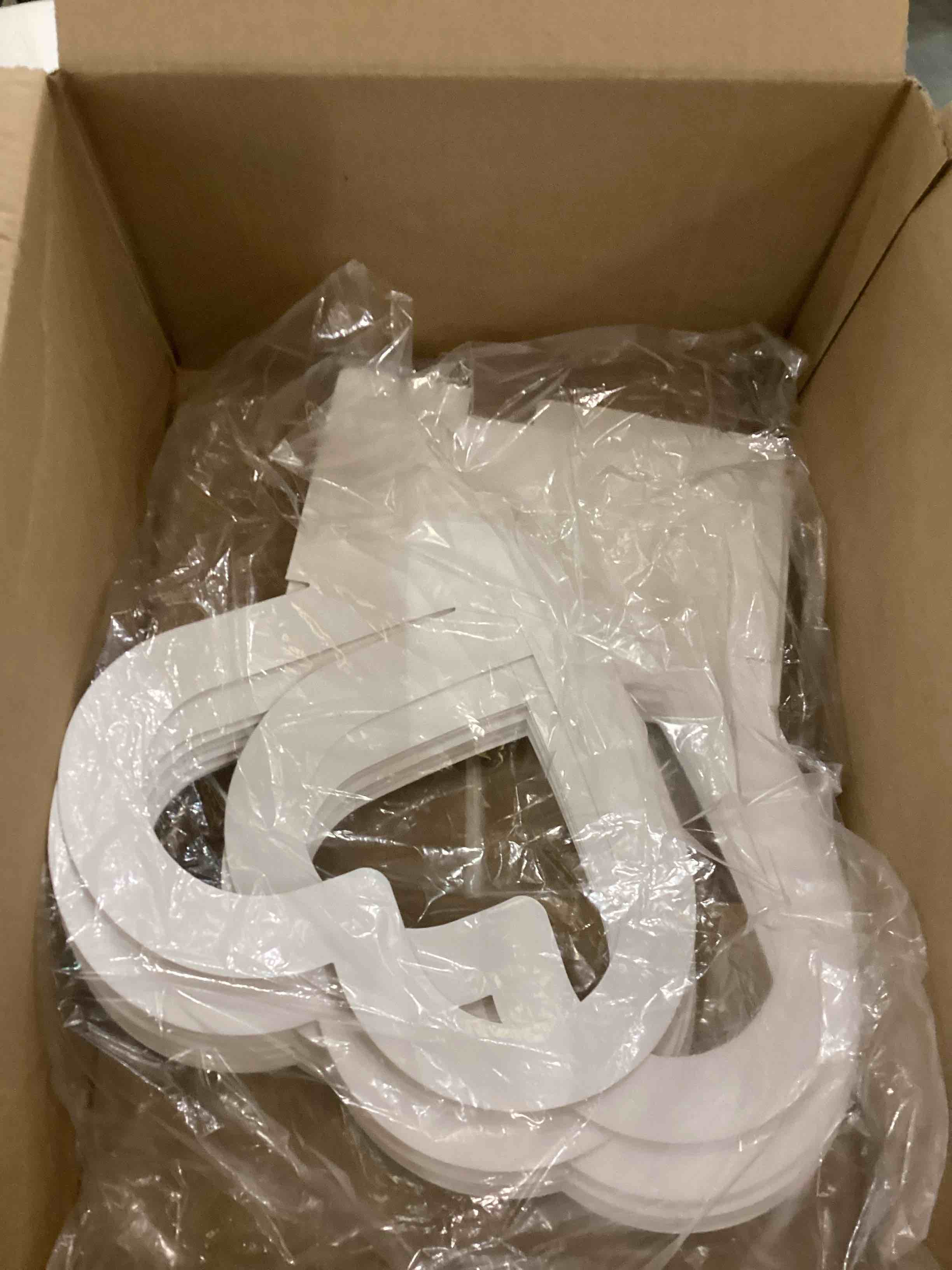 Sinmoe 12 Pcs Wedding/Baby Shower Heart Shaped Boxes for Flowers Gift Bag Empty Bouquet Gift Bags wi