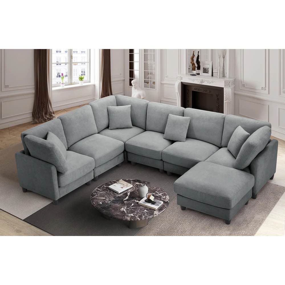 Warenne 7 - Piece Upholstered Warenne box 1 of 7