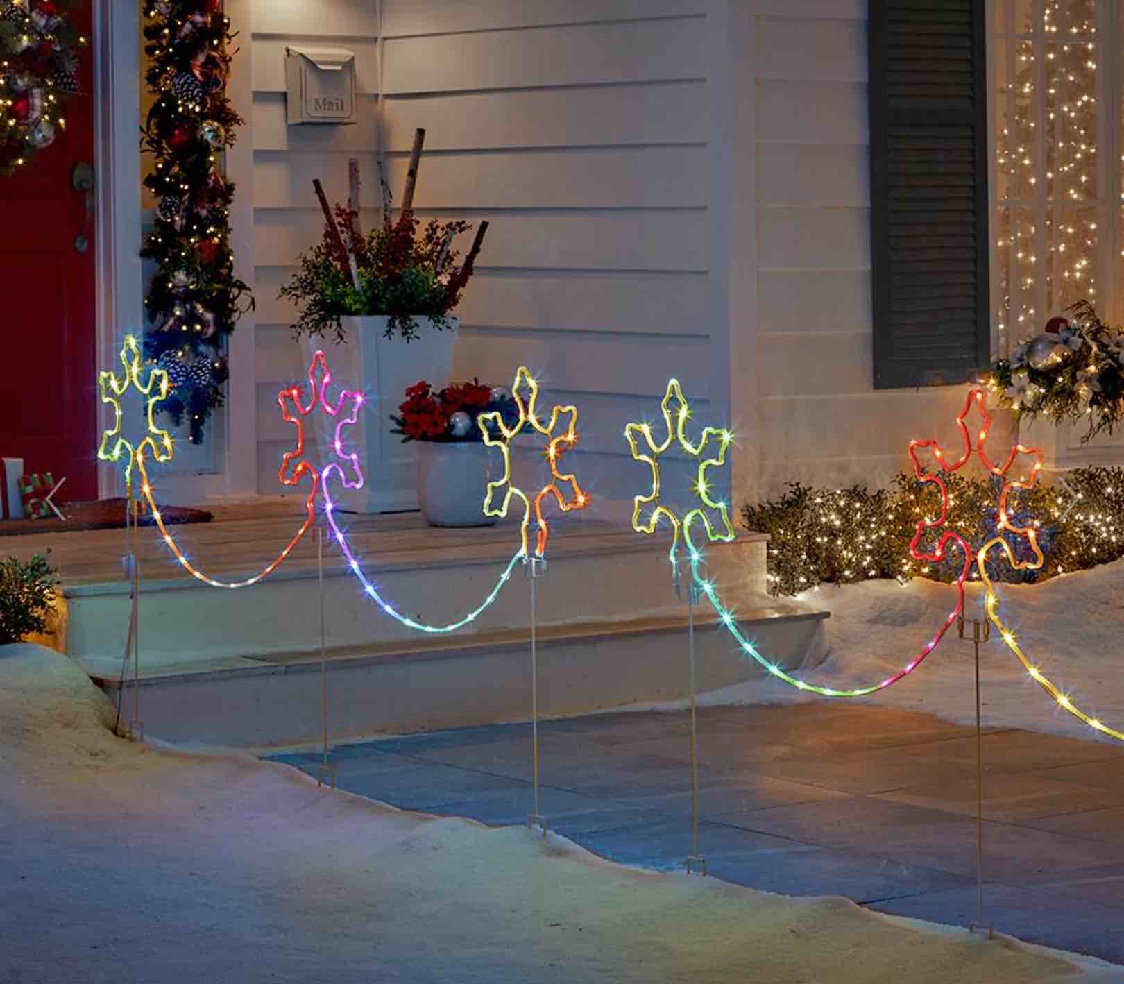 The Choreographed Lightshow Snowflakes