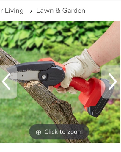 The Rechargeable Mini Chainsaw