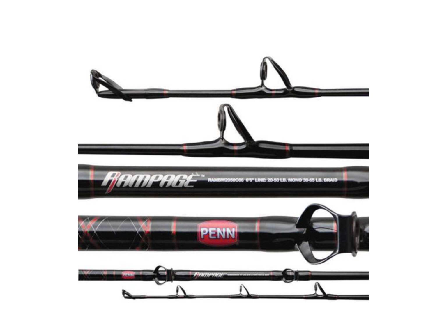 Penn RAMBW2050C66 Rampage Casting Boat Rod