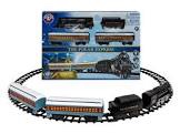 lionel polar express battery train set
