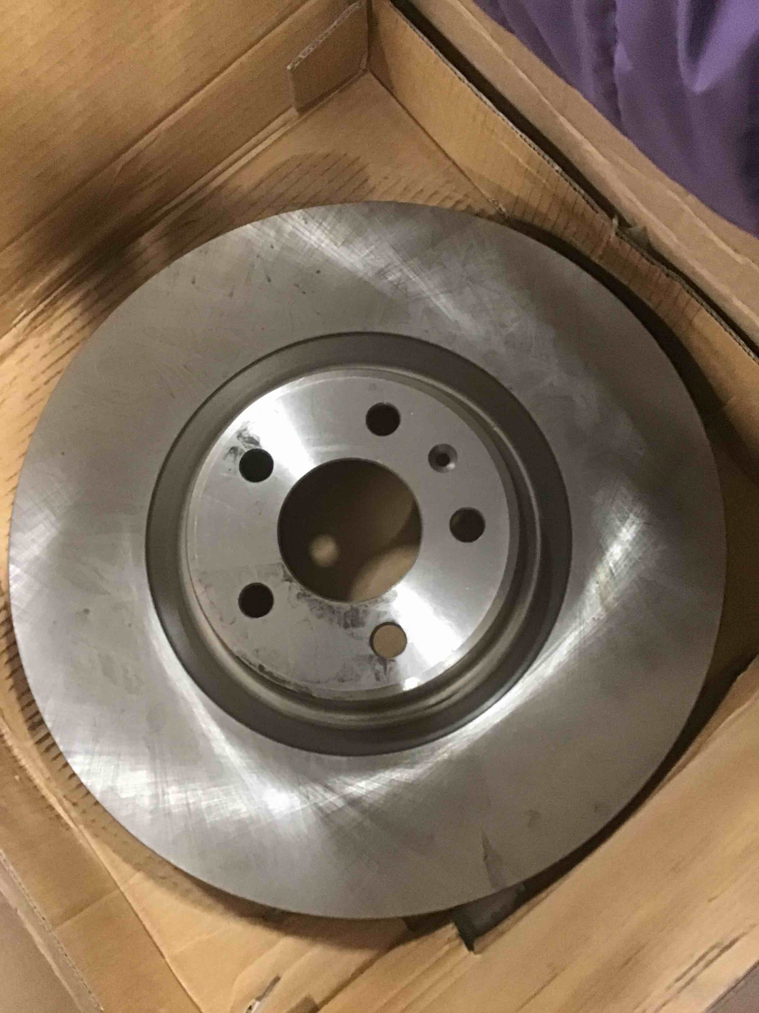 Condition photo showing Good Condition for Front Disc Brake Rotors Pair Replacement For Audi SQ5 A8 Quattro K8-102448 K8-102448 Front