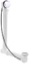 KOHLER 7213-CP Clearflo Cable Bath Drain with PVC Tubing, Metal Control Hande, Cable-Activated Bath Drain, Polished Chrome