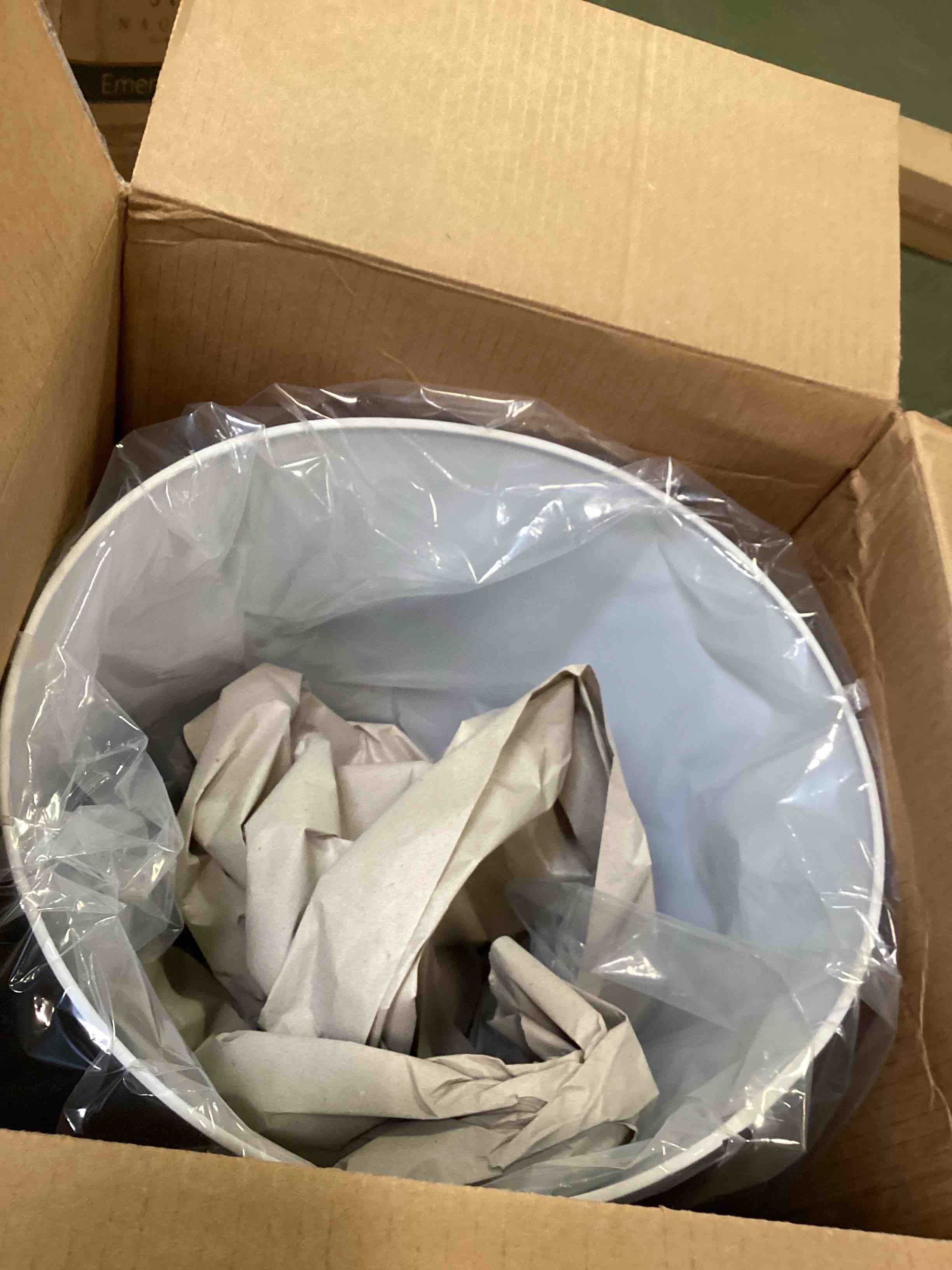 Condition photo showing Good Condition for Symple stuff 15 W linen empire lamp shade 17 H , 15 W , 15 W