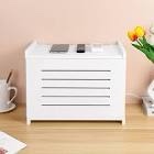 Router Shelf Storage, Router Stand, Projector Shelf, Projector Stand, Router Storage Box, Modem Cable Box Shelf, Power Strip Cable Management Hider Rack, Router Cover Organized Shelf