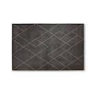 Camfort Geometric Shapes Machine Woven Cotton/Polyester Indoor / Outdoor Area Rug in Black Rug Size: Square 3'3"