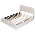 (incomplete box 1 of 2 ) Northbrook Queen Storage Platform Bed