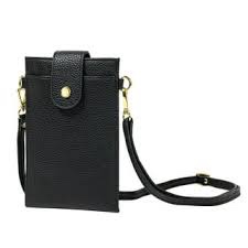 SHENGXINY Crossbody Bag For Woman Clearance Touchscreen Phone Purse Crossbody For Women,Cellphone Crossbody With Shoulder Strap, Crossbody Phone Wallet Case With Clear Window Up To 6.7in Phone Black