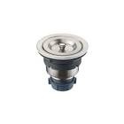 4.5  Stainless Steel Basket Drain in Black