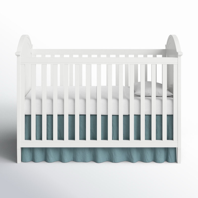 Arnault Graber Solid Wood Crib with Detailed Panel