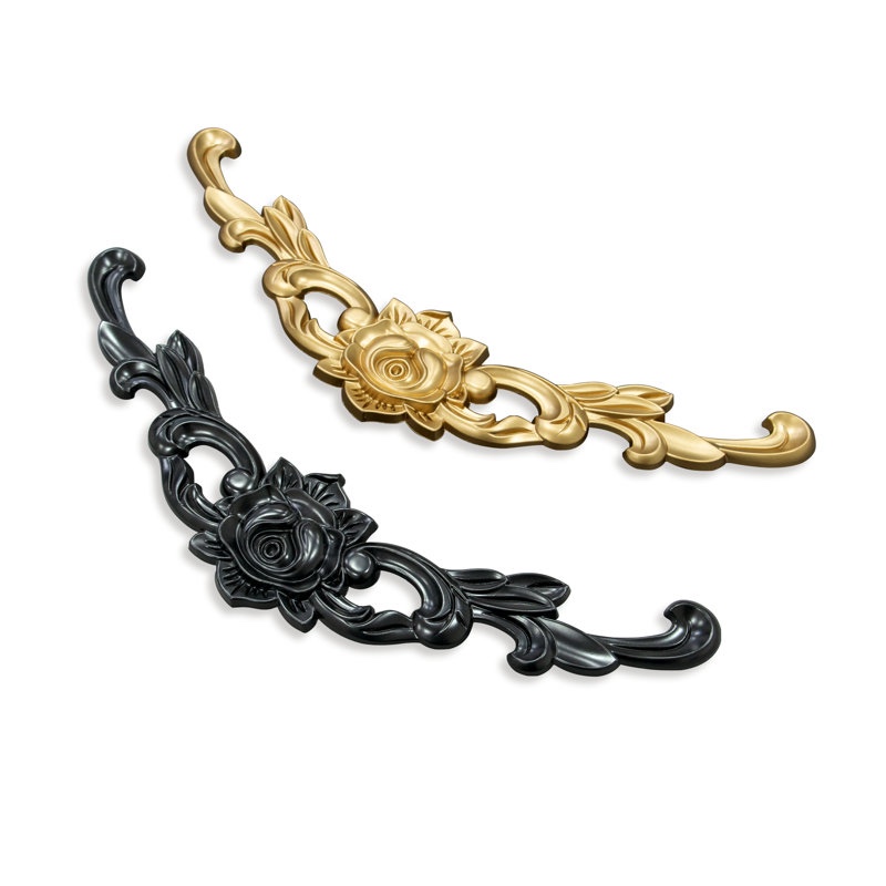 Arch Solid Wood Carved Full Length Mirror Floor Mirror Size: 71" x 31", Finish: Gold