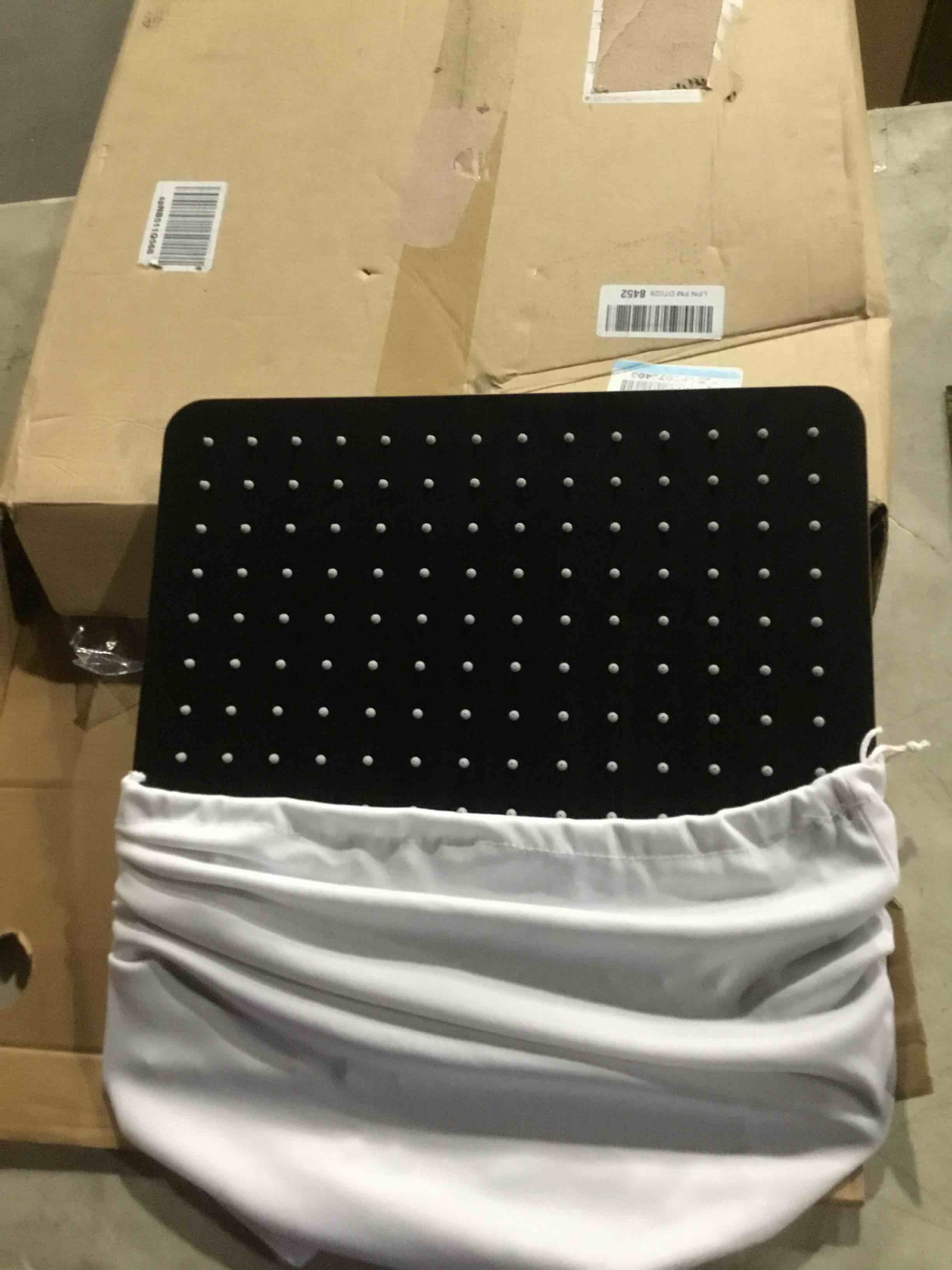 20 inch Large Rainfall Shower Heads High Pressure Stainless Steel Bathroom Rainfall Shower Head Ultra-thin Waterfall Full Body Cover Brushed Nickel Finish 20 Inch 03