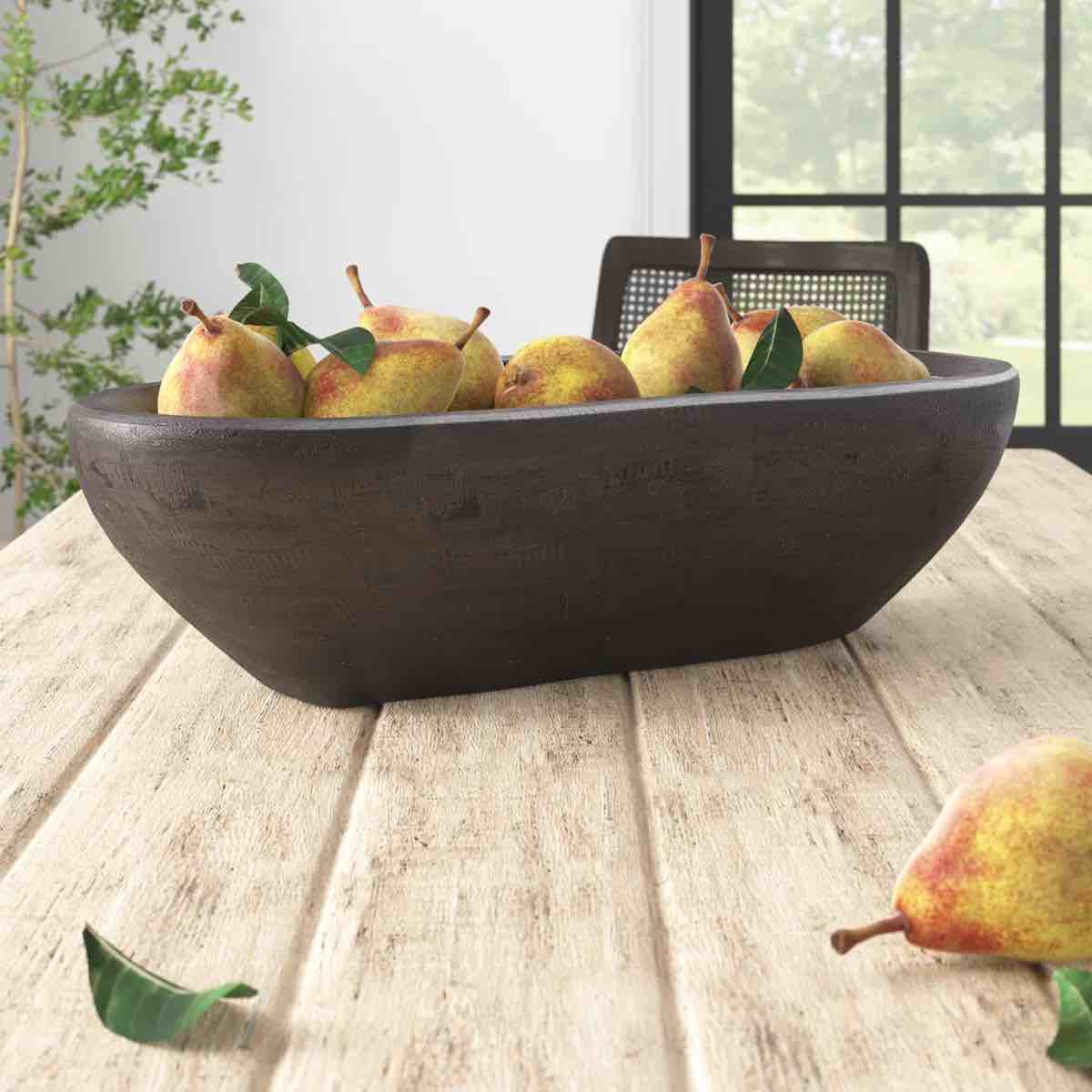 Zandile Wood Decorative Bowl