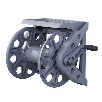 Style Selections Plastic 200-ft Wall-mount Hose Reel