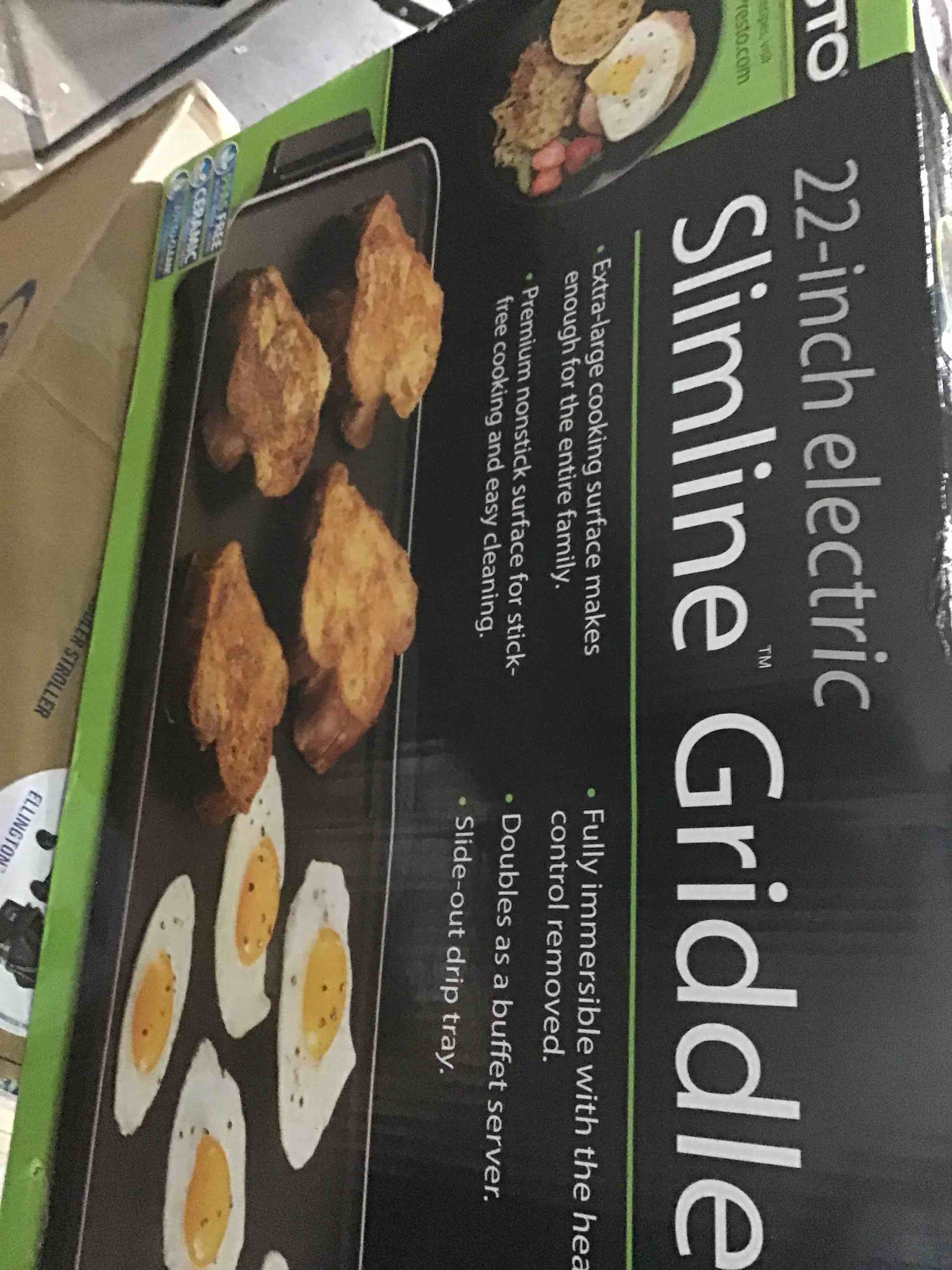 slimline griddle 