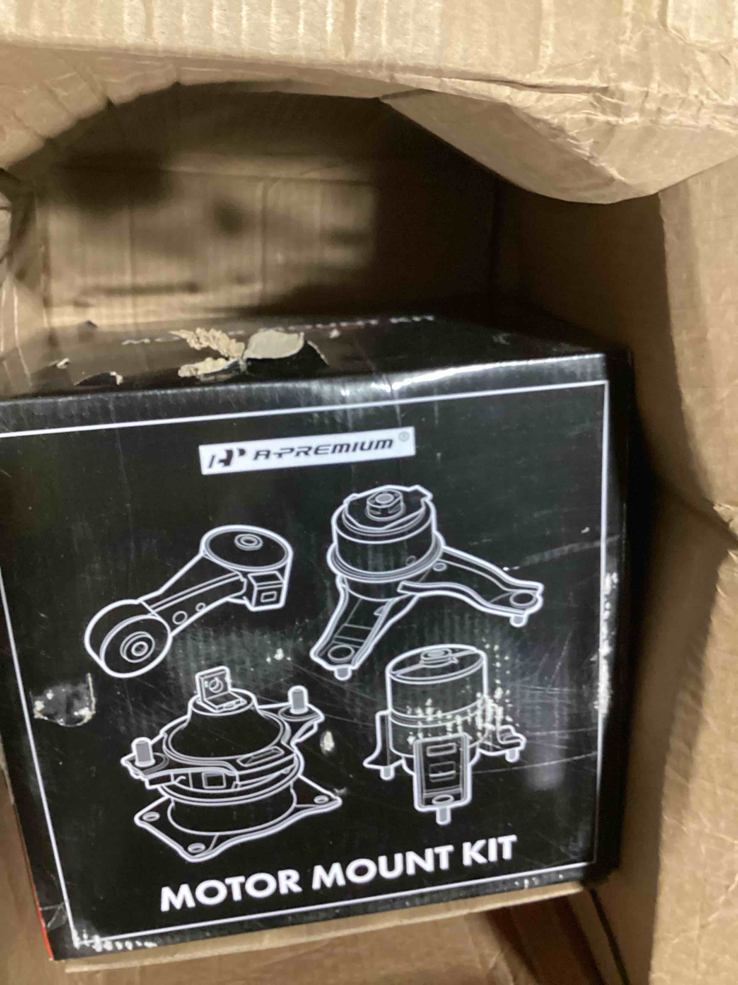 motor mount kit A-Premium Engine Motor Mount Kit Compatible with Jeep Compass 2007-2017, Patriot 2007-2017 & Dodge Caliber 2007-2012, 1.8L 2.0L 2.4L, 3-PC Set, Replace# 5105493AB