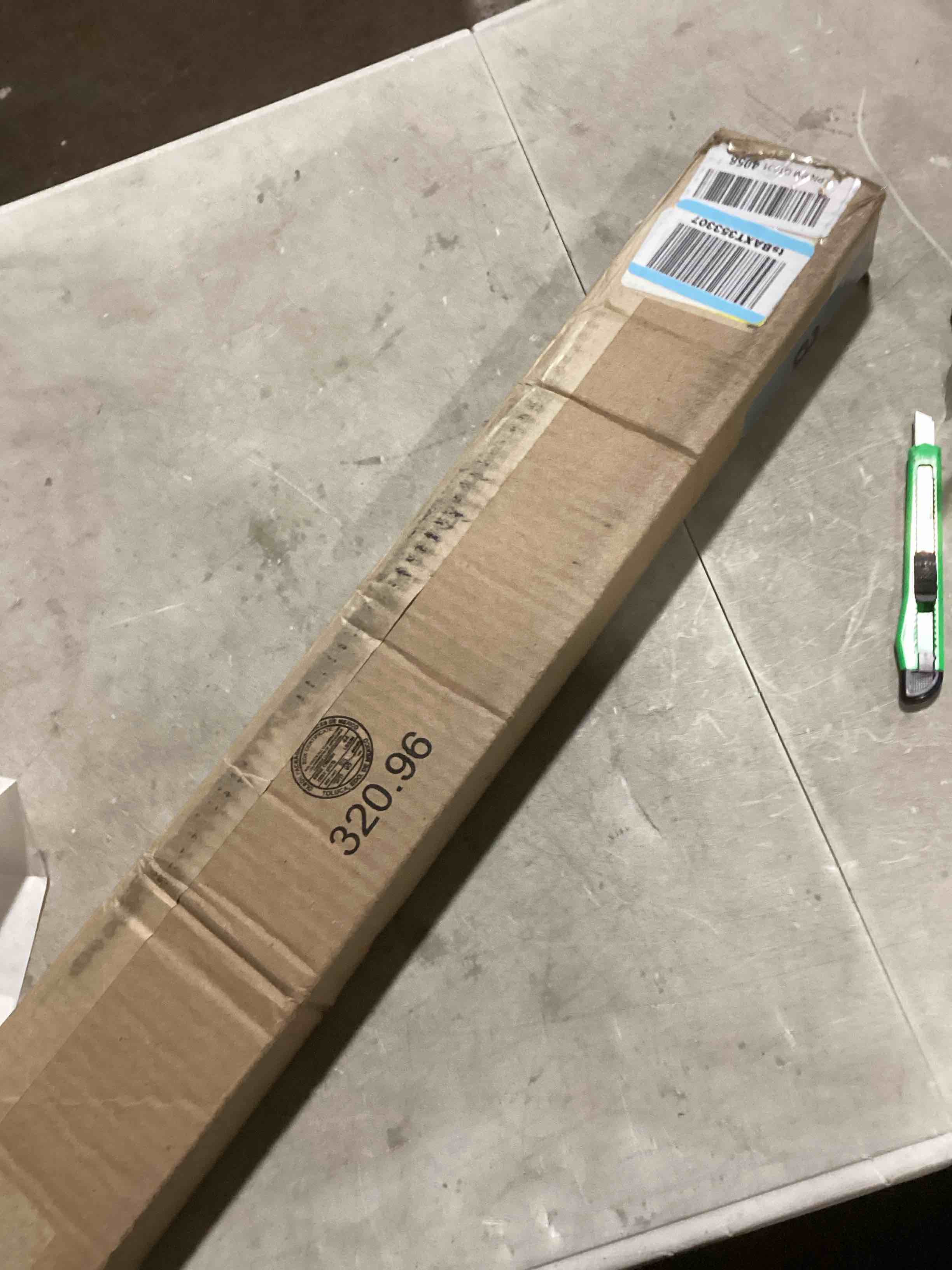 black metal rods flat