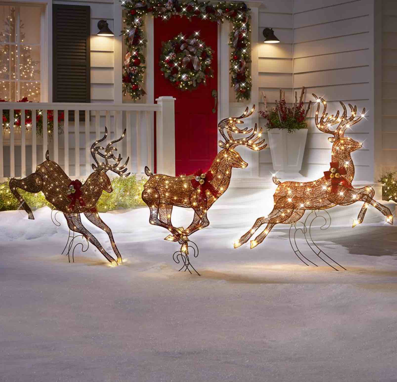 The Choreographed Illuminated Galloping Reindeer