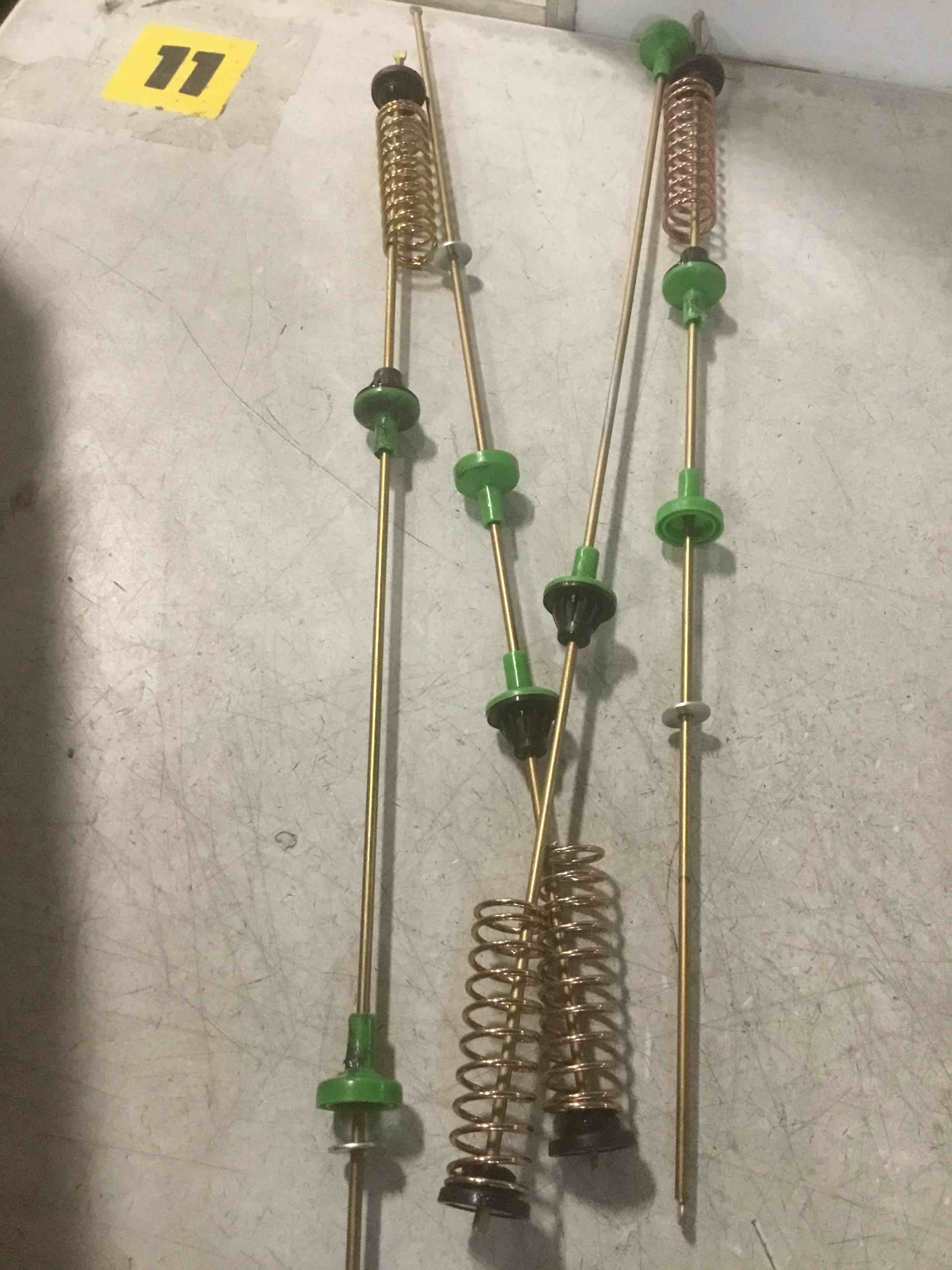 Condition photo showing Good Condition for Upgraded WA45T3400AW WA45T3400AV WA40A3005AW WA44A3405AP WA44A3405AV Washer Suspension Rods, Fit for Samsung Washer WA41A3000AW WA45T3400AP WA45T3200AW WA45N3050AW WA44A3405AW