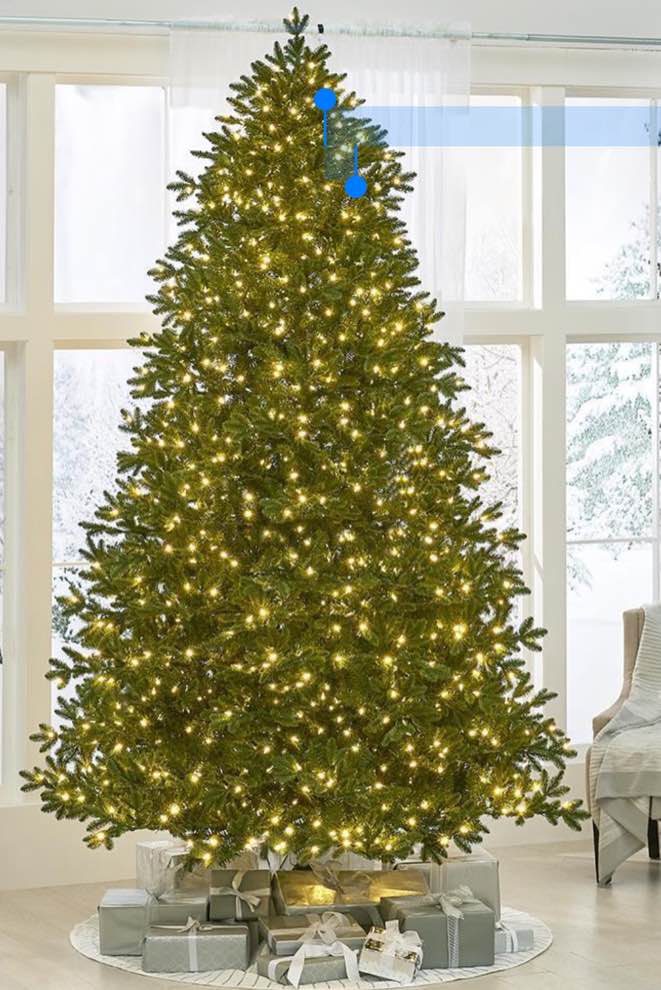 The World's Best Prelit LED Noble Fir