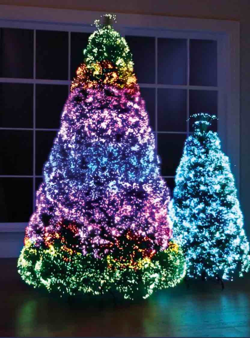 The Northern Lights Christmas Trees