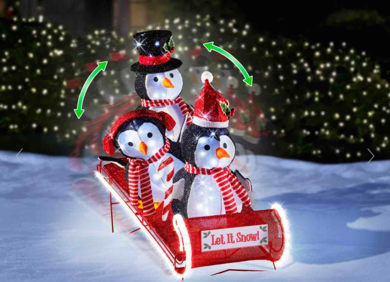 The Animated Tobogganing Penguins