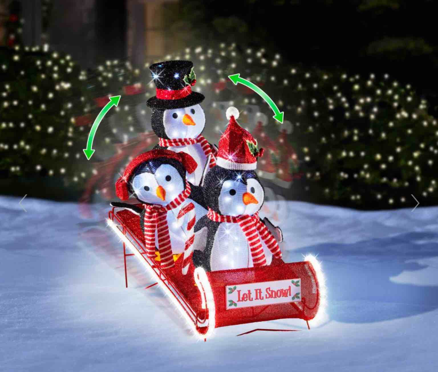 The Animated Tobogganing Penguins