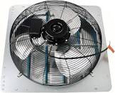 LABLT 20 Inch Wall Mounted Exhaust Fan, High Speed, Wall Mount Attic Fan, Shutter Exhaust Fan for Ventilation of Family Homes, Garages, Stores, Workshops, 110-120V, 60Hz, DC (power cord not included)