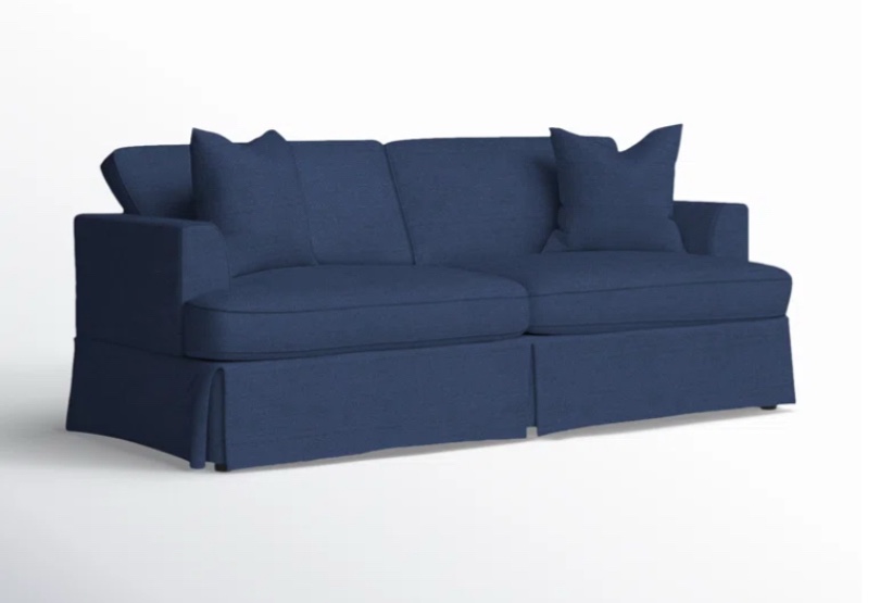 Lucia 92.5'' Slipcovered Sleeper Sofa
