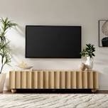 Sorren Scalloped Wood TV Stand