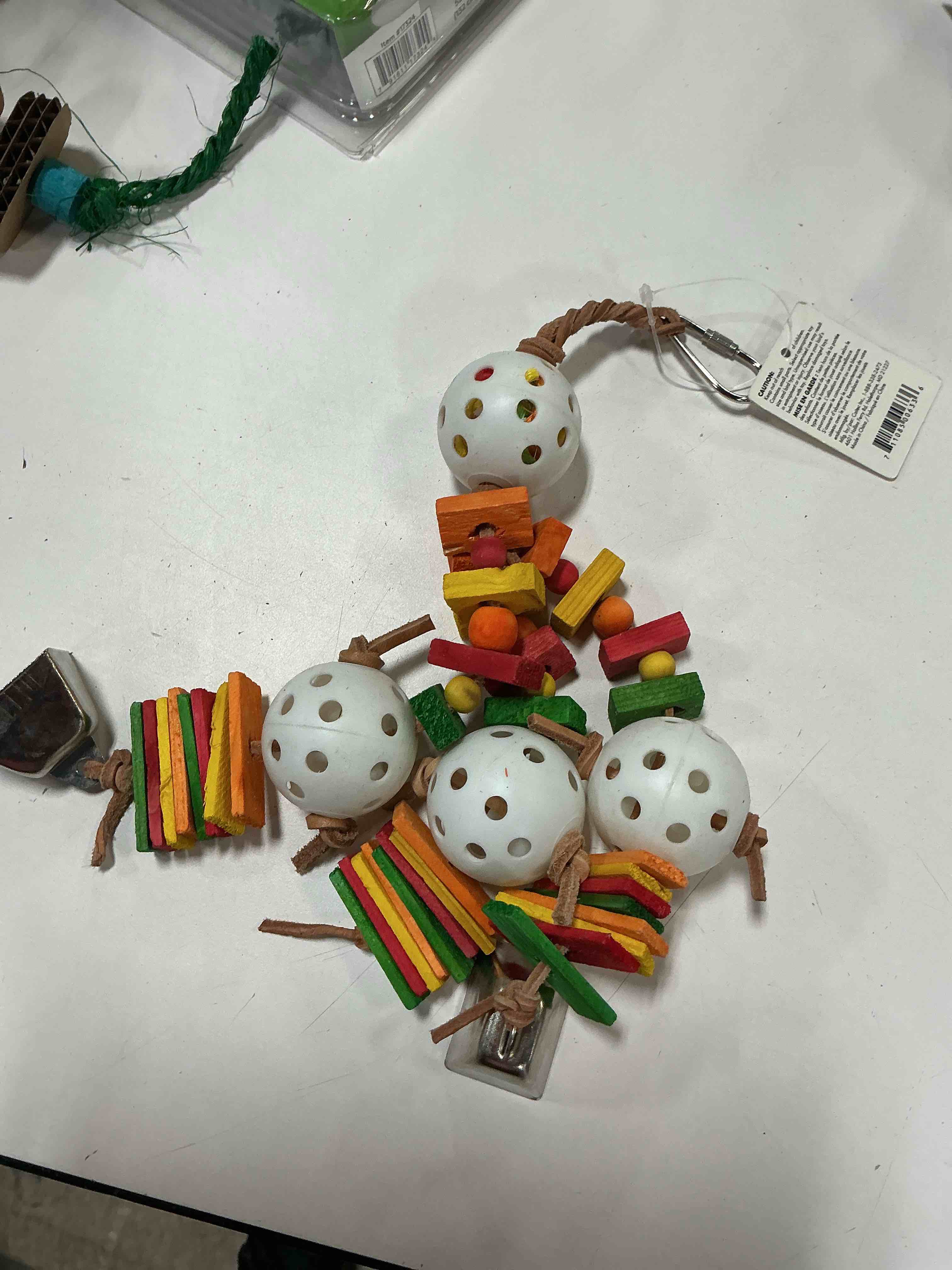 Condition photo showing Good Condition for Caitec Bird Toy Batter Up 5in x 12in Medium