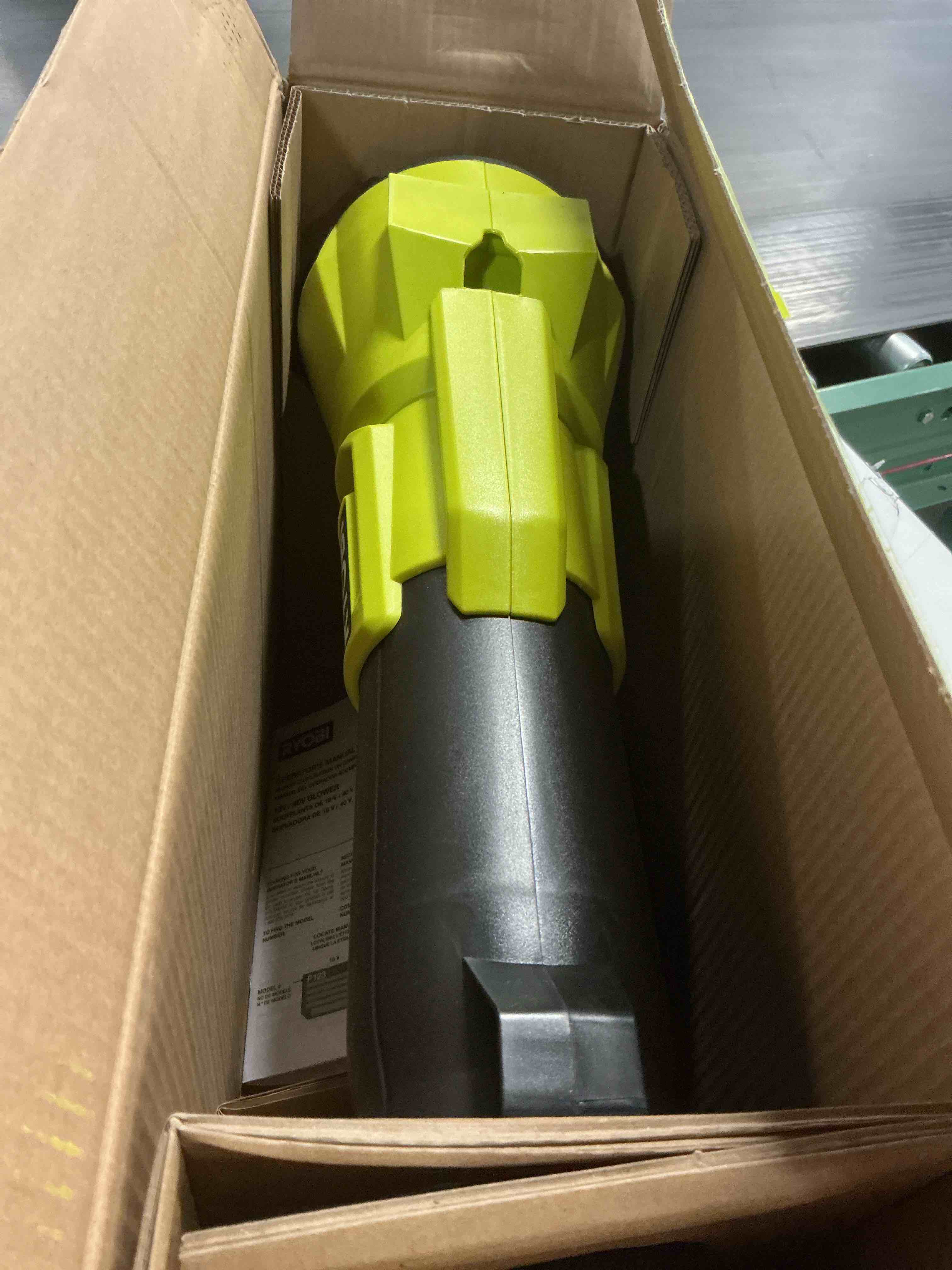 Condition photo showing Good Condition for RYOBI ONE+ 18V 90 MPH 250 CFM Cordless Battery Leaf Blower (Tool Only), P21011