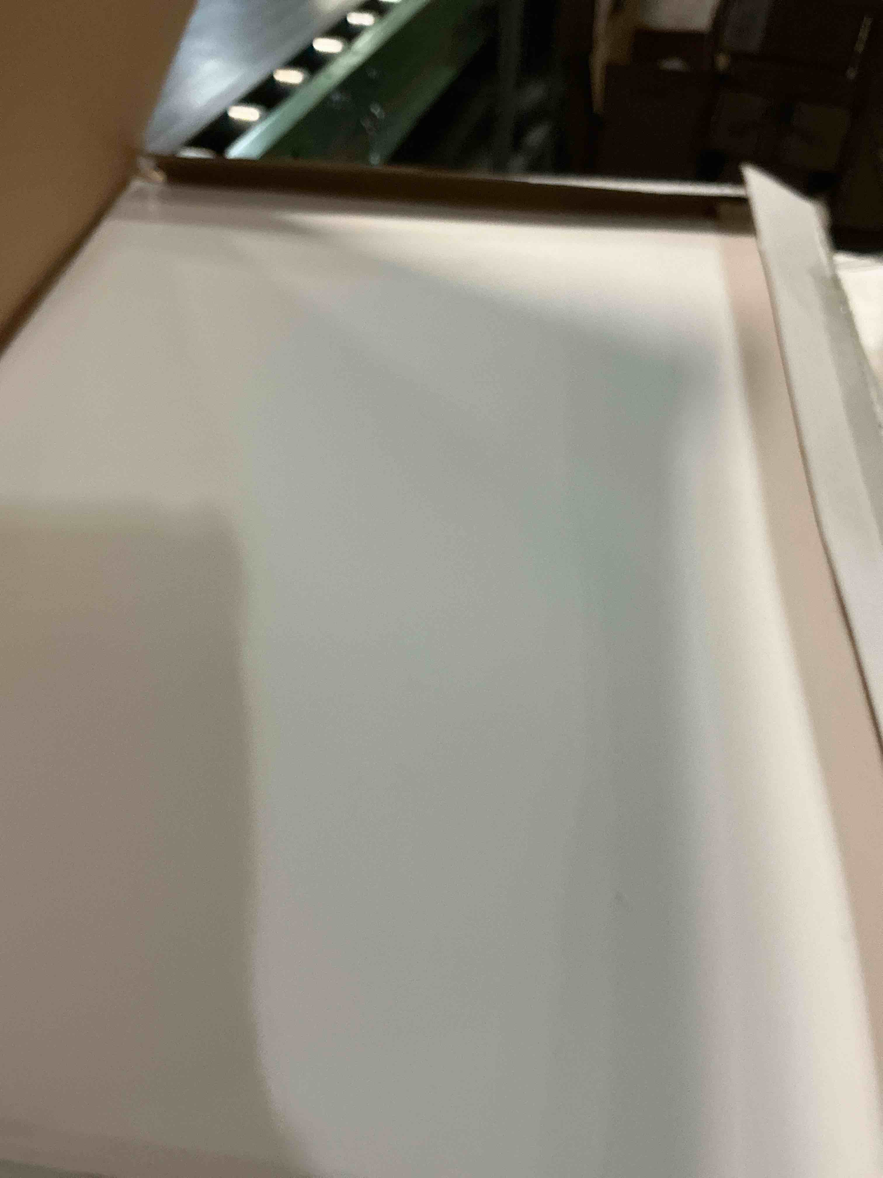 Condition photo showing As Is for Alcohol Ink Paper - Non-Absorbent, Heavy Weight & Tear Resistant - Easily Wipes Off for Reusable Art Paper - Flexible Matte Black EVO 8.5x11 Inch 10 Sheets Small Black