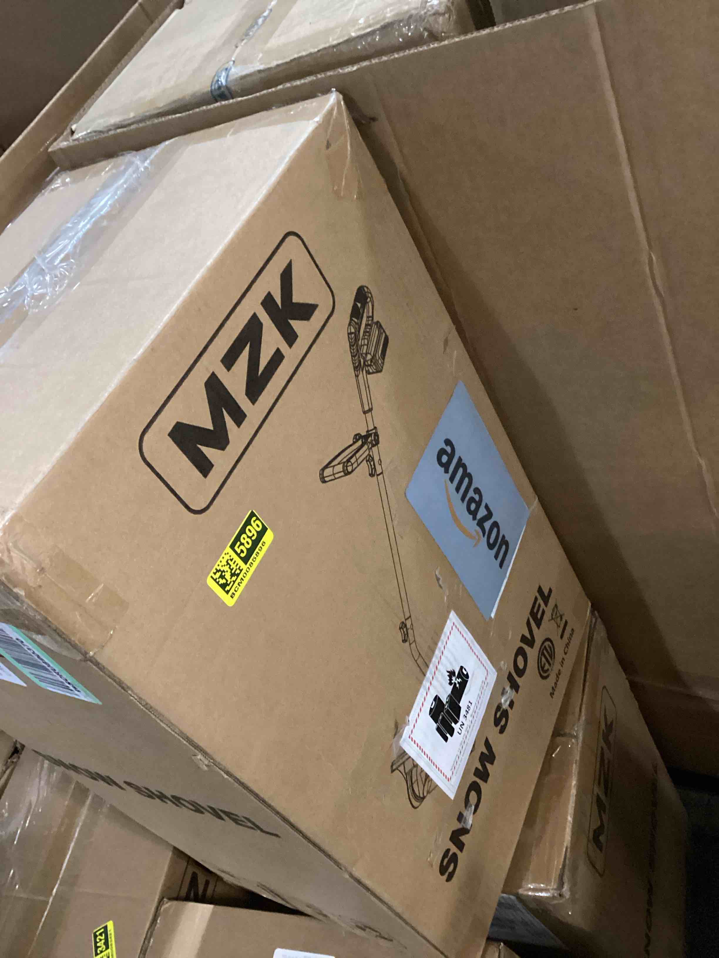 mzk 20v 13-inch cordless electric snow shovel with directional plate-b0dbq9w455