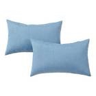 light blue outdoor decorative pillow large (color is not the same at the picture only one 