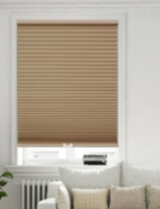 Ecohome 72" L Semi-Sheer Honeycomb Shade Finish: Latte, Blind Size: 35"W x 72"L