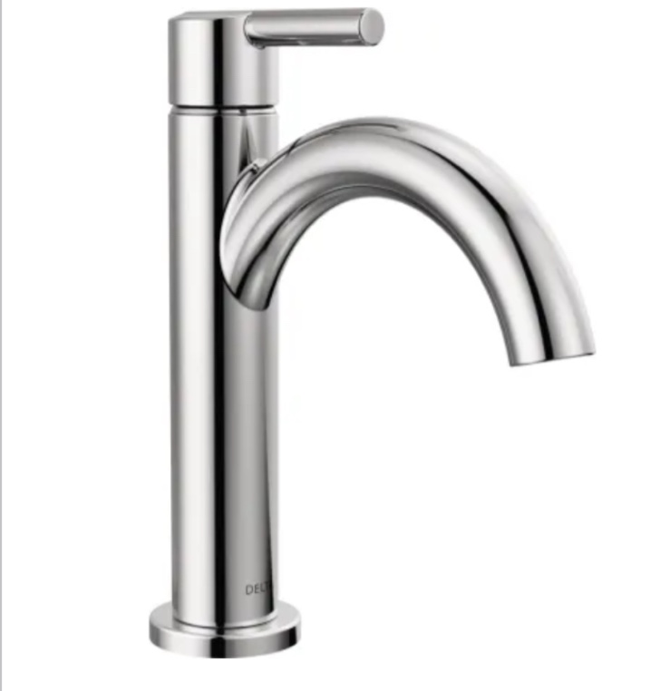Delta 15749Lf Nicoli 1.2 GPM Single Hole Bathroom Faucet - Chrome