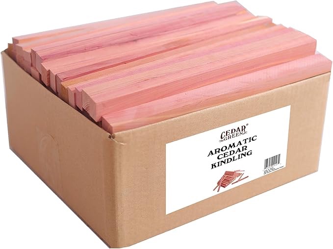Cedar Green A147 Aromatic Cedar Kindling Sticks, Brown