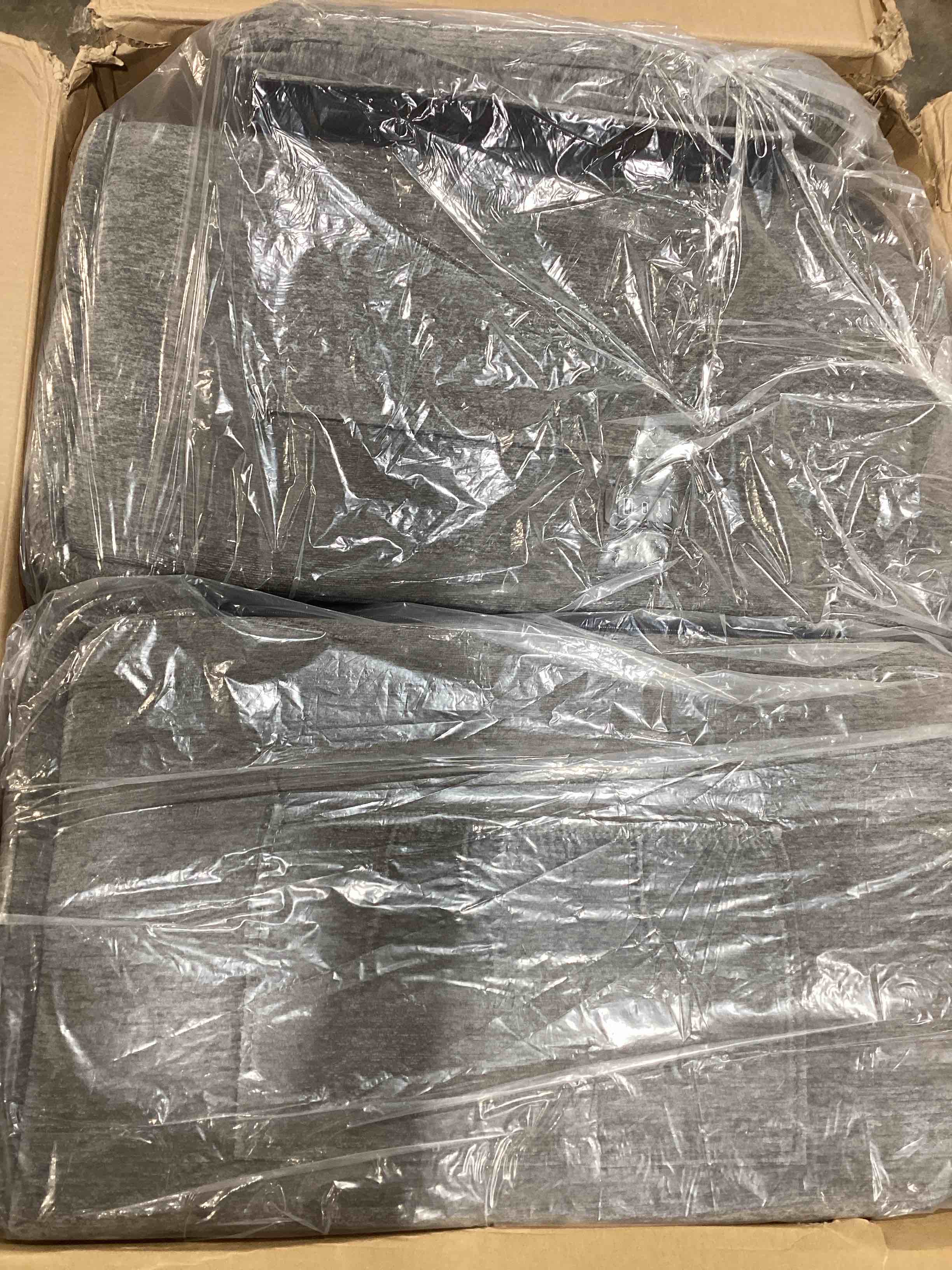 Condition photo showing Good Condition for Oversized Manual Swivel Rocker Recliner w/ Massage & Heat  ( See Description)